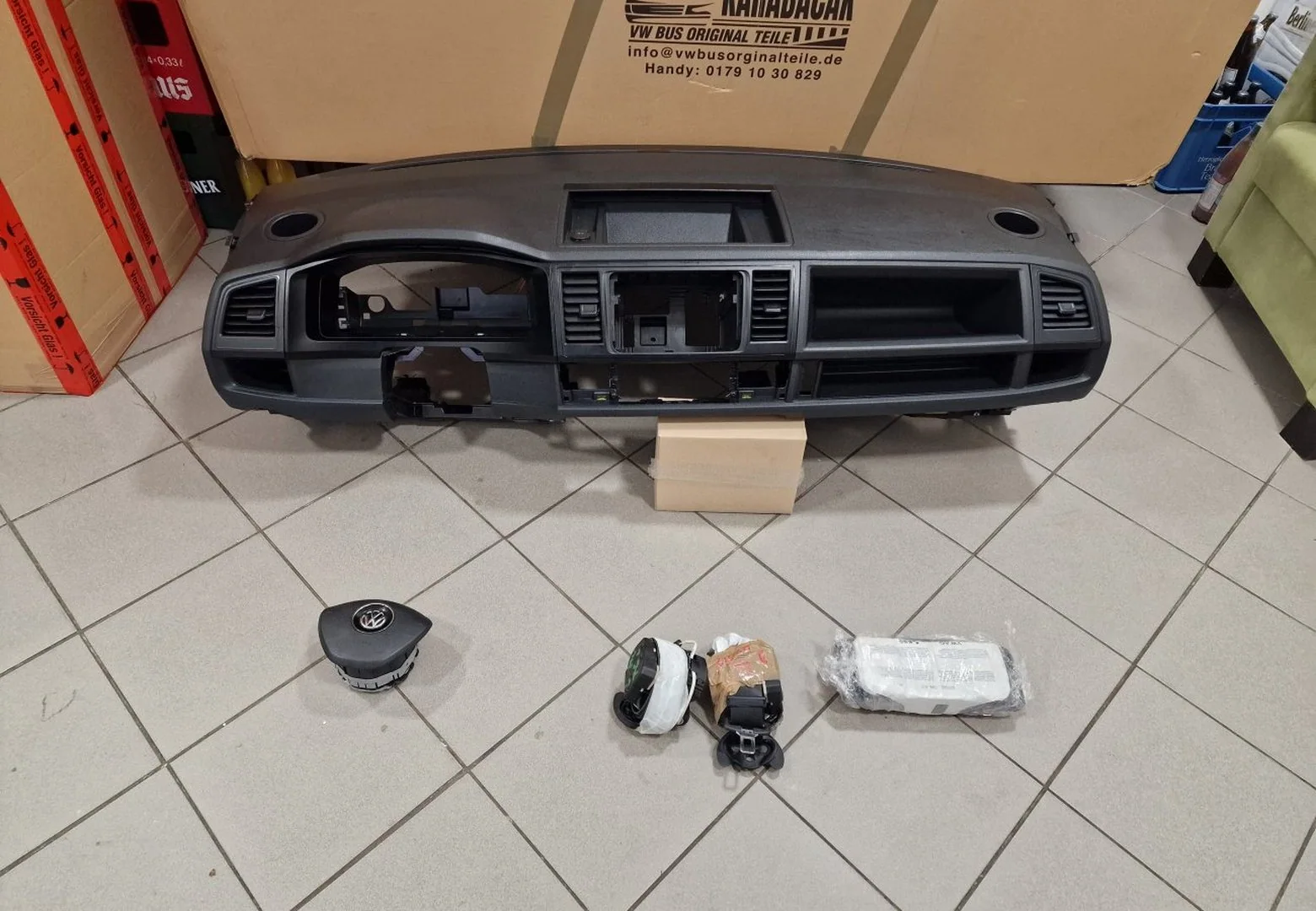 VW-BUS T6 Transporter Armaturenbrett Set