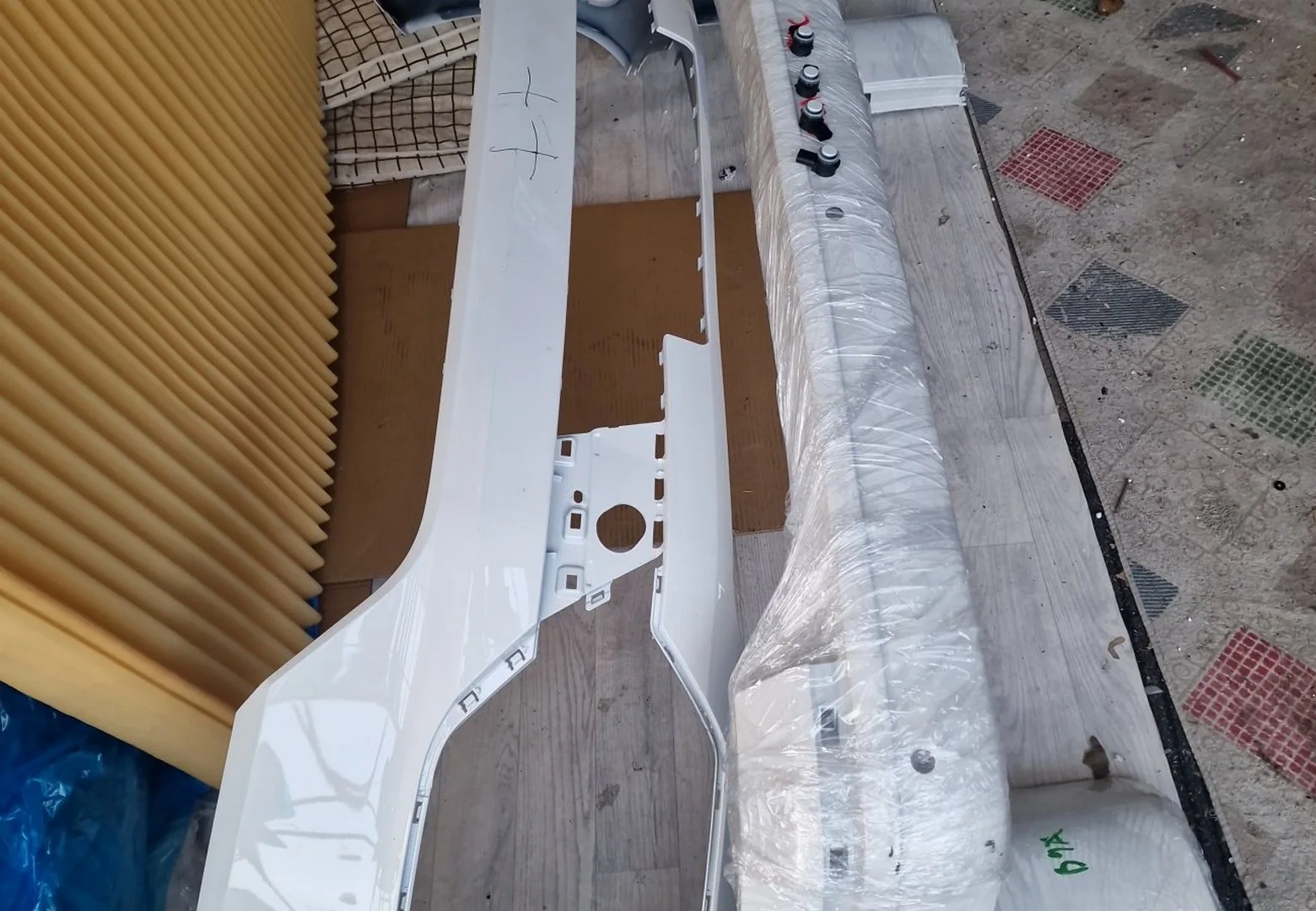 VW T6 T6.1 Original Stoßstange Stoßfänger Hinten