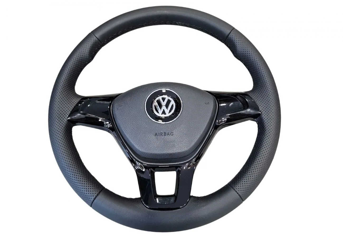 Volkswagen T6 Lenkrad – Echtleder mit Airbag, passend für T5 & T5.2 (2003–2019)
