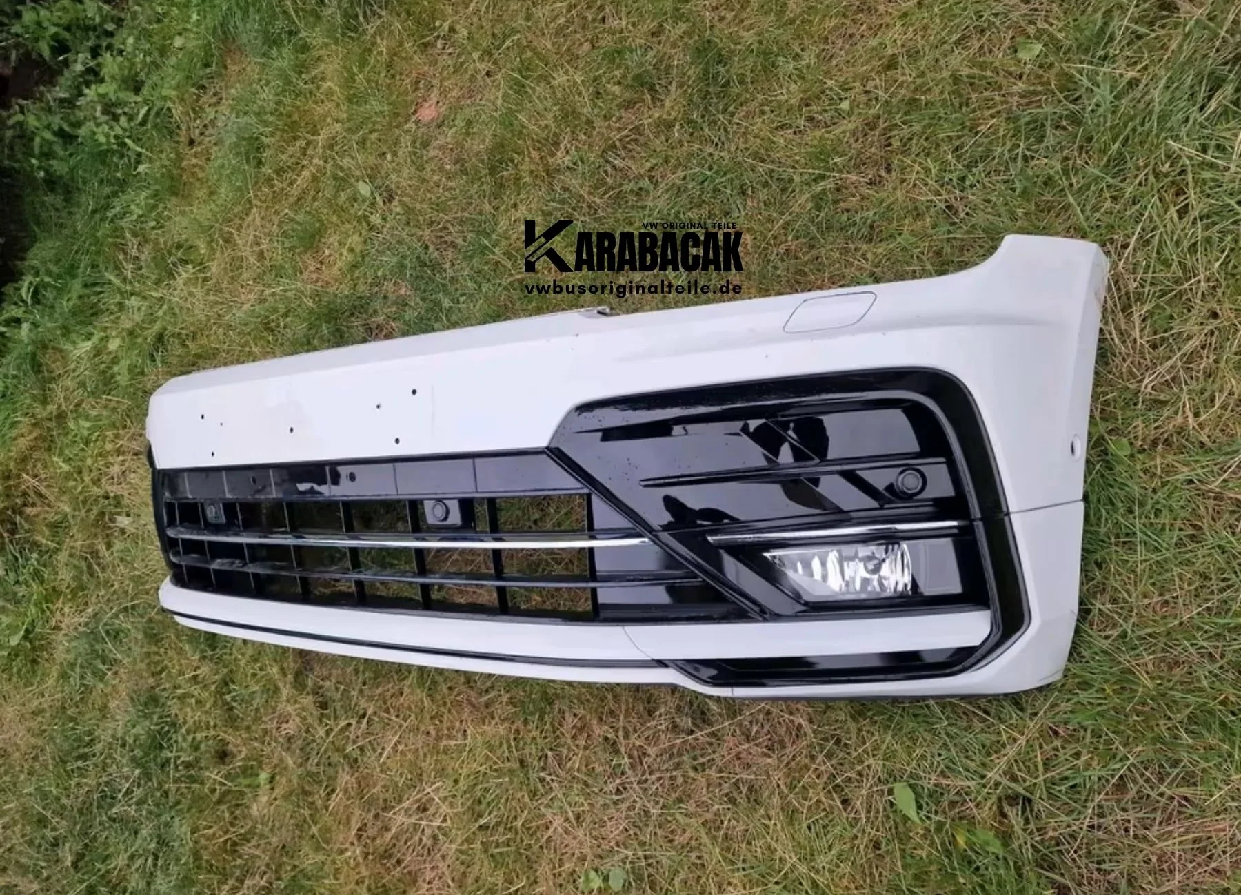 VW Tiguan II R-Line Stoßstange Komplett – mit 4 oder 6 PDC – Original Abbildung, Originalaufnahme 2 für Tiguan
