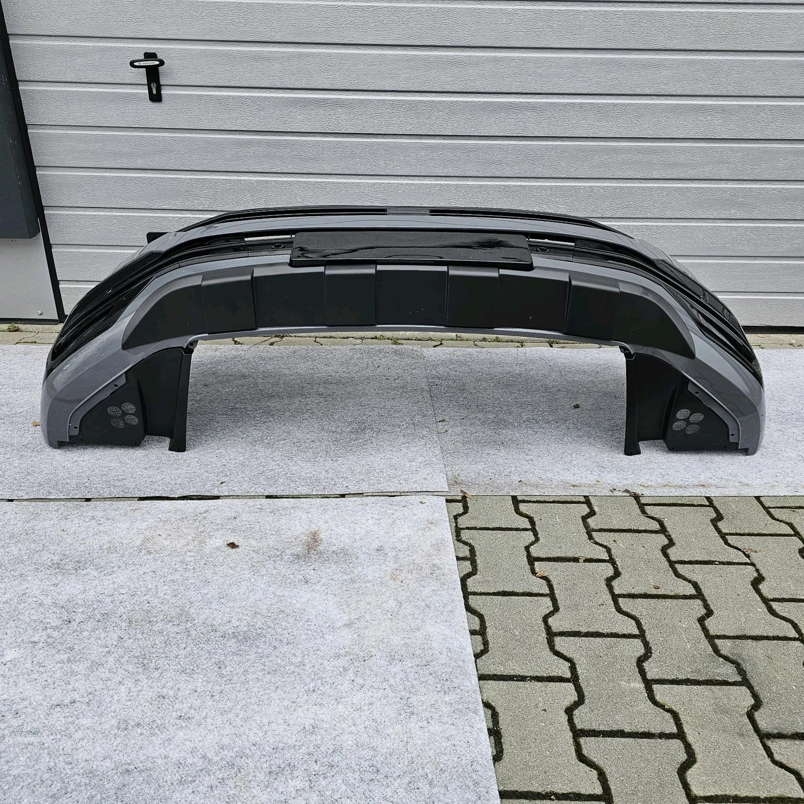 VW Bus T6 / T6.1 Transporter auf Multivan Stoßstange Umbau Paket, Originalaufnahme 5 für T6.1