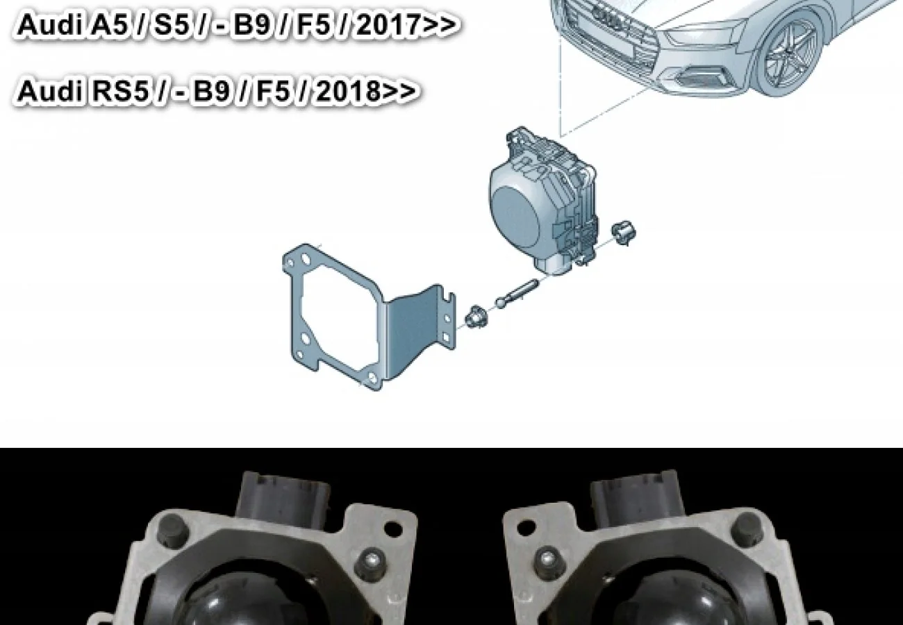 Audi A4 A5 B9 ACC Distronic Radar Set 8W0907541H 8W0907561H