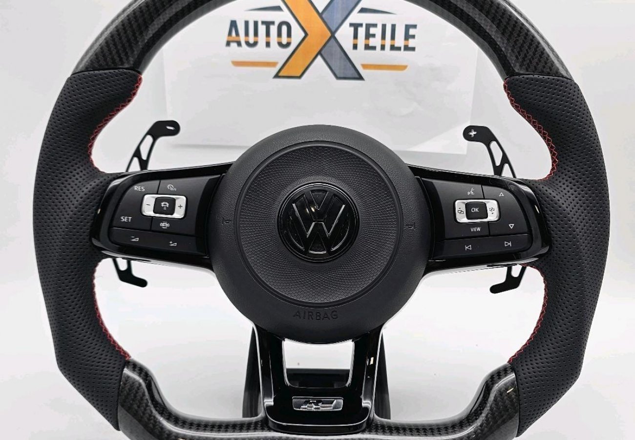 VW polo Golf VII 7.5 R GTI Carbon Lenkrad 3
