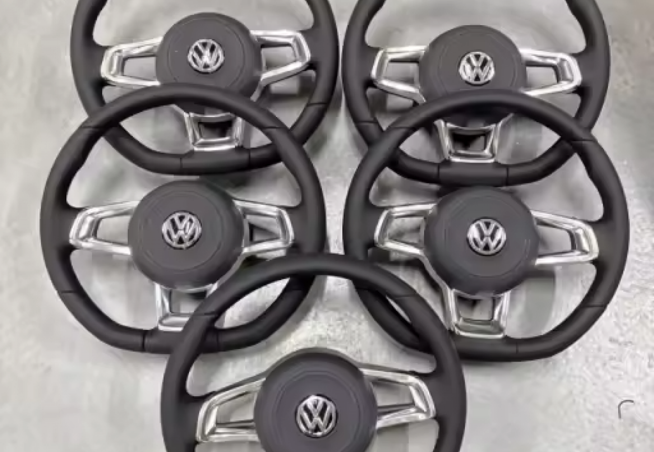 VW Golf 7 7.5 Tiguan R-Line Sportlenkrad MFL mit Airbag – Komplett Set