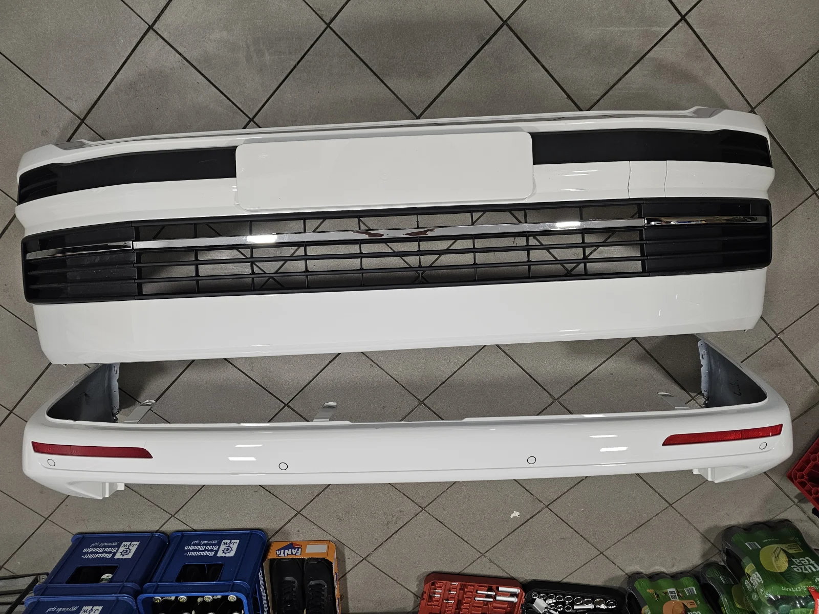 VW T6 Stoßfänger-Set vorne und hinten