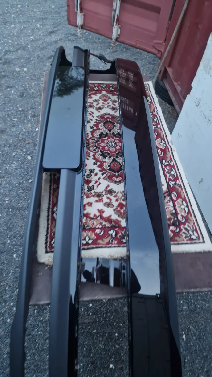VW Bus T6 Multivan Stoßstange Stoßfänger BUMPER LC9X Panamarikana – Originalaufnahme
