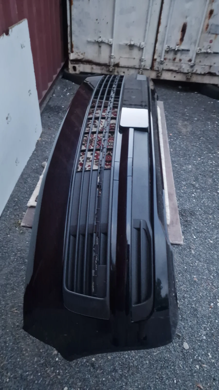 VW-BUS T6 Multivan Stoßstange Stoßfänger BUMPER mit giter LC9X Neue Original Unbenutzt Lagerspur – Originalaufnahme