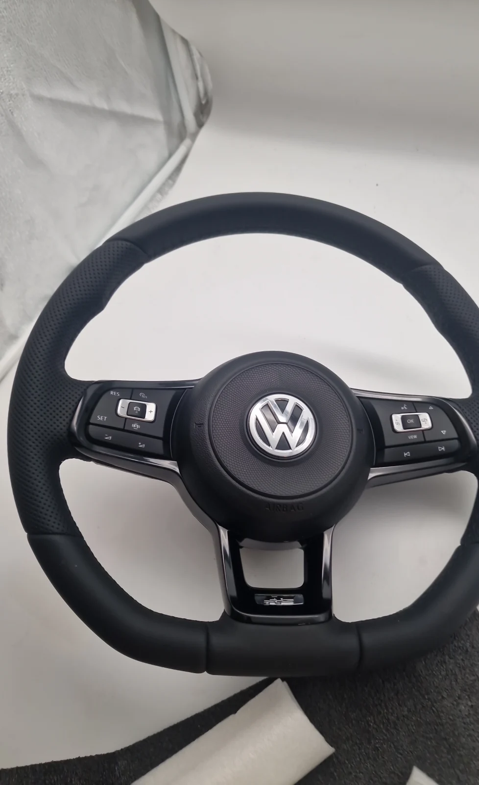 Golf 7 7.5 Polo Touran R line Lenkrad Komplett Abgebildet Neue – Originalaufnahme