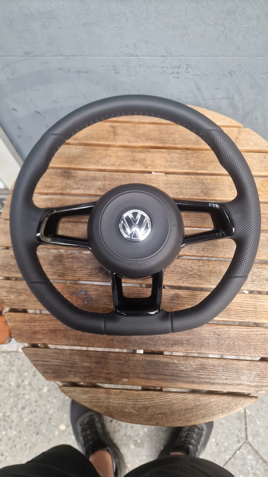 VW T5.2 T6 T6.1 Golf 5 6 7 polo Sport Lenkrad Komplett Abgebildet