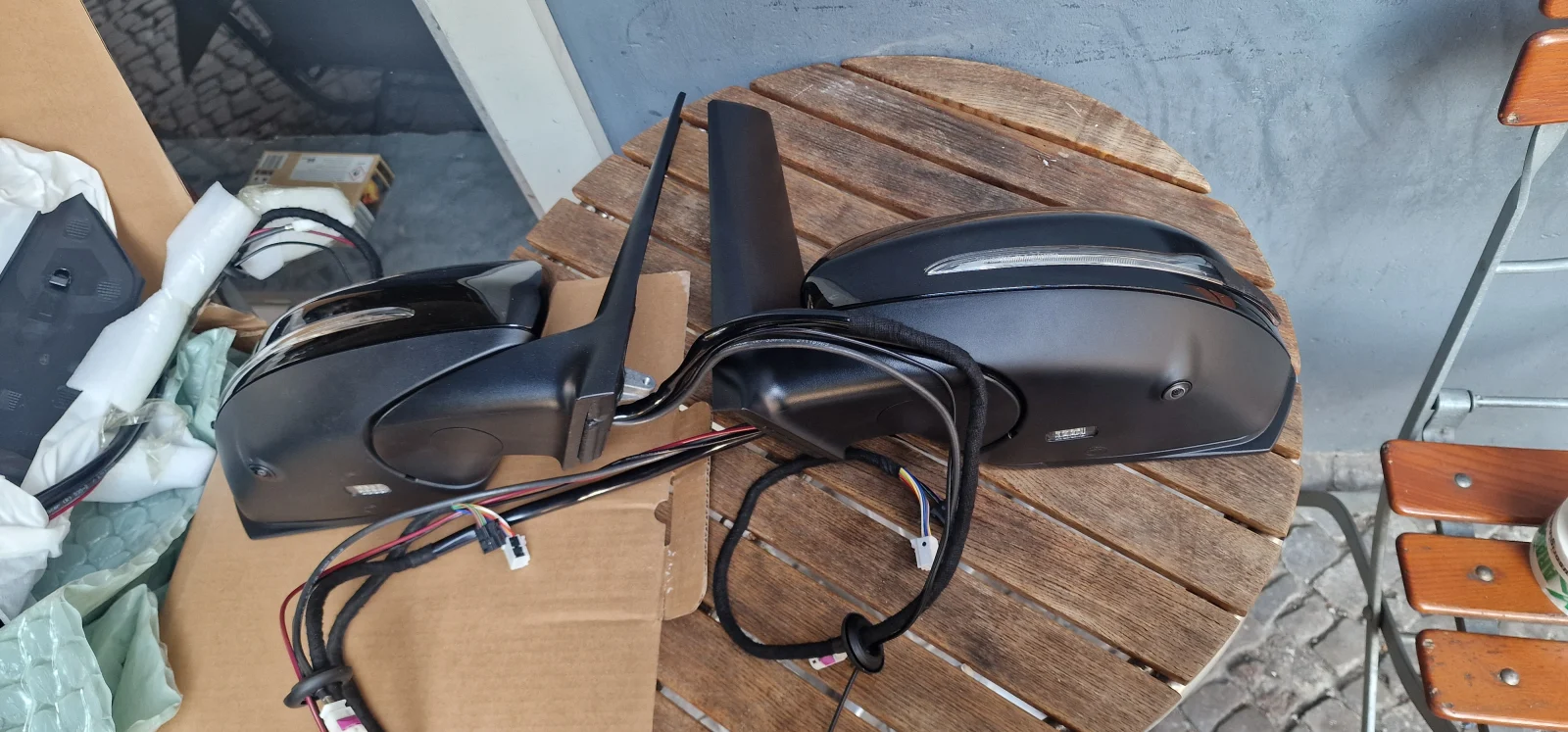 Mercedes-Benz W447 V-Klasse Außenspiegel Totewinkel Assistent Camara Antenne NEU Sets Recht links