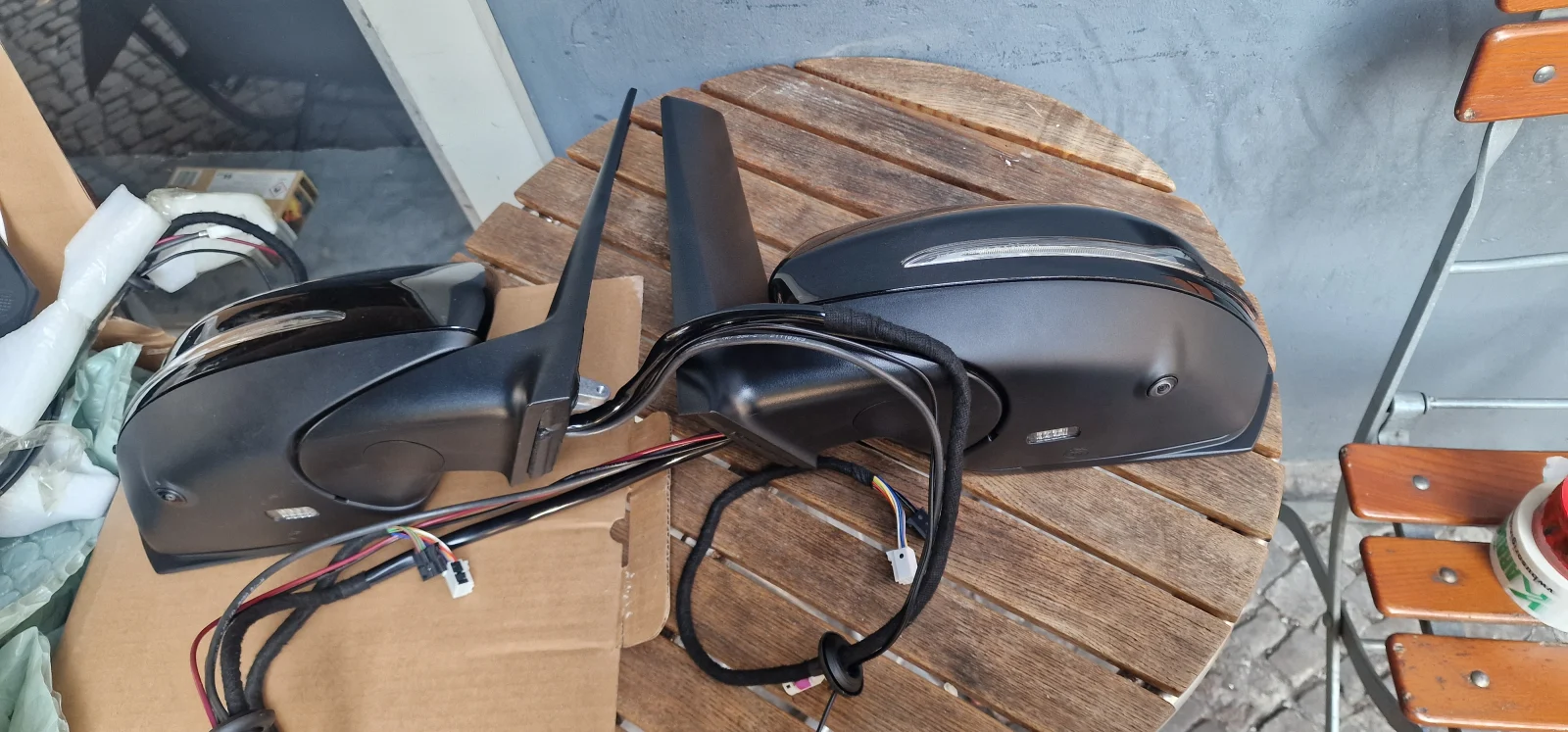 Mercedes-Benz W447 V-Klasse Außenspiegel Totewinkel Assistent Camara Antenne NEU – Originalaufnahme