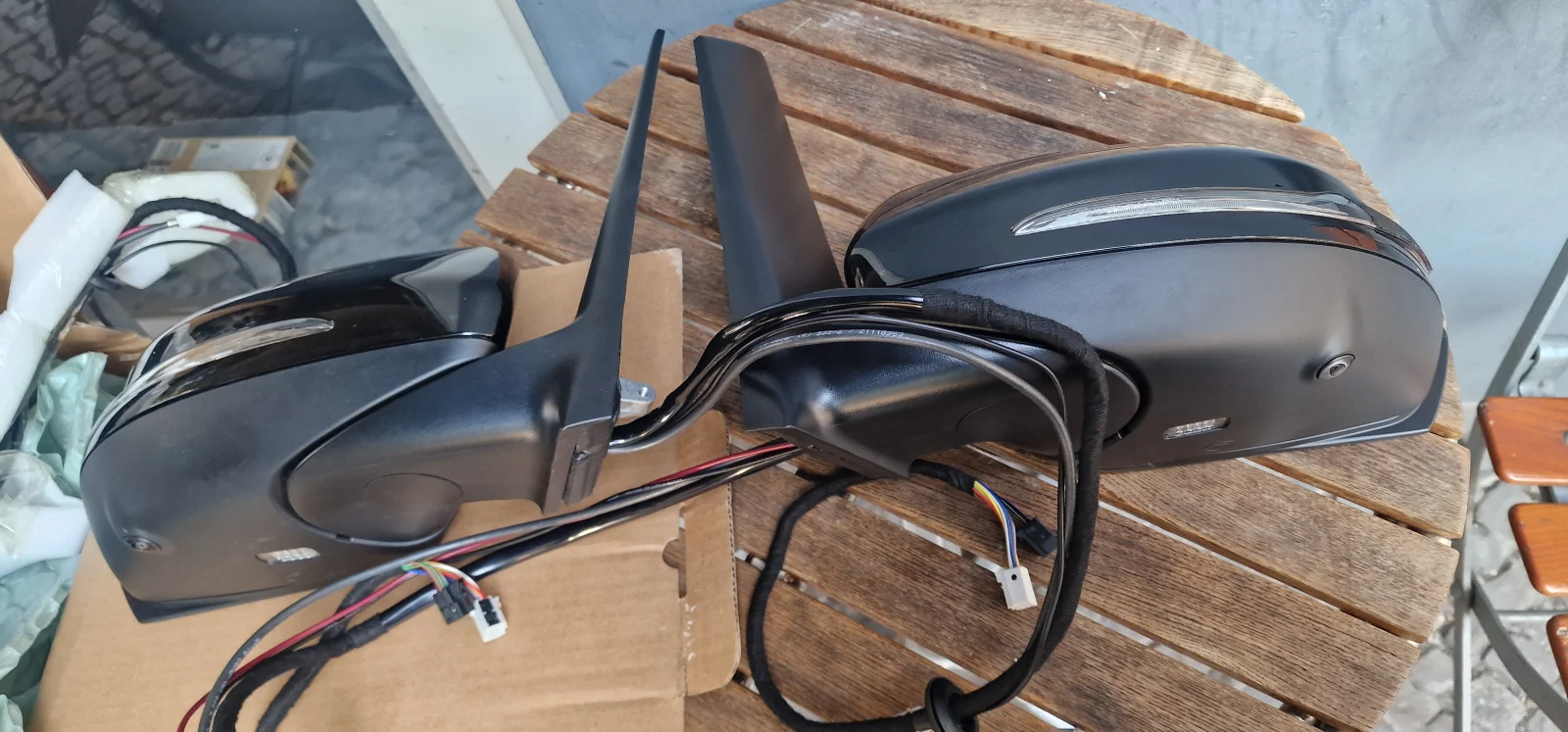 Mercedes-Benz W447 V-Klasse Außenspiegel Totewinkel Assistent Camara Antenne NEU Sets Recht links – Originalaufnahme