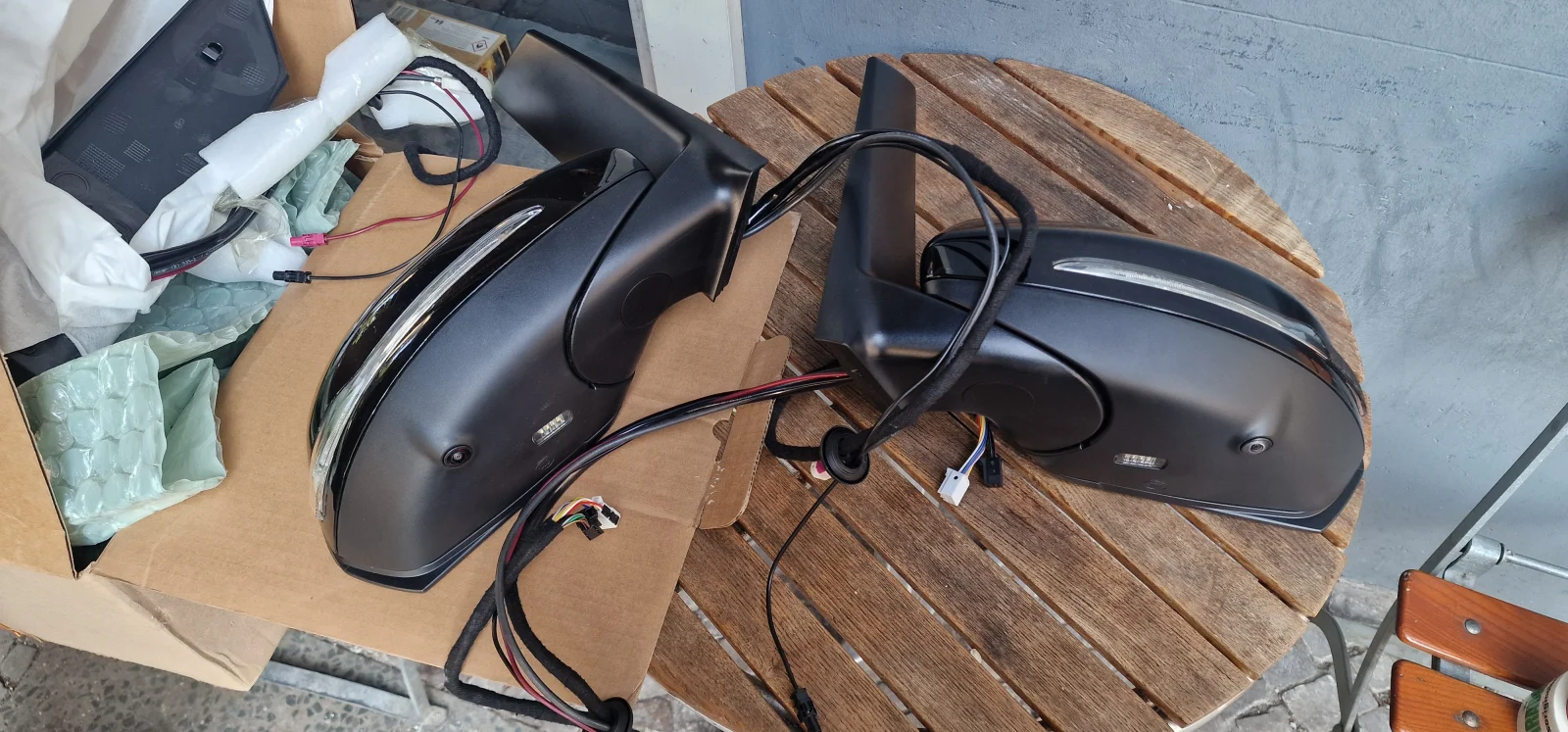 Mercedes-Benz W447 V-Klasse Außenspiegel Totewinkel Assistent Camara Antenne NEU Sets Recht links – Originalaufnahme