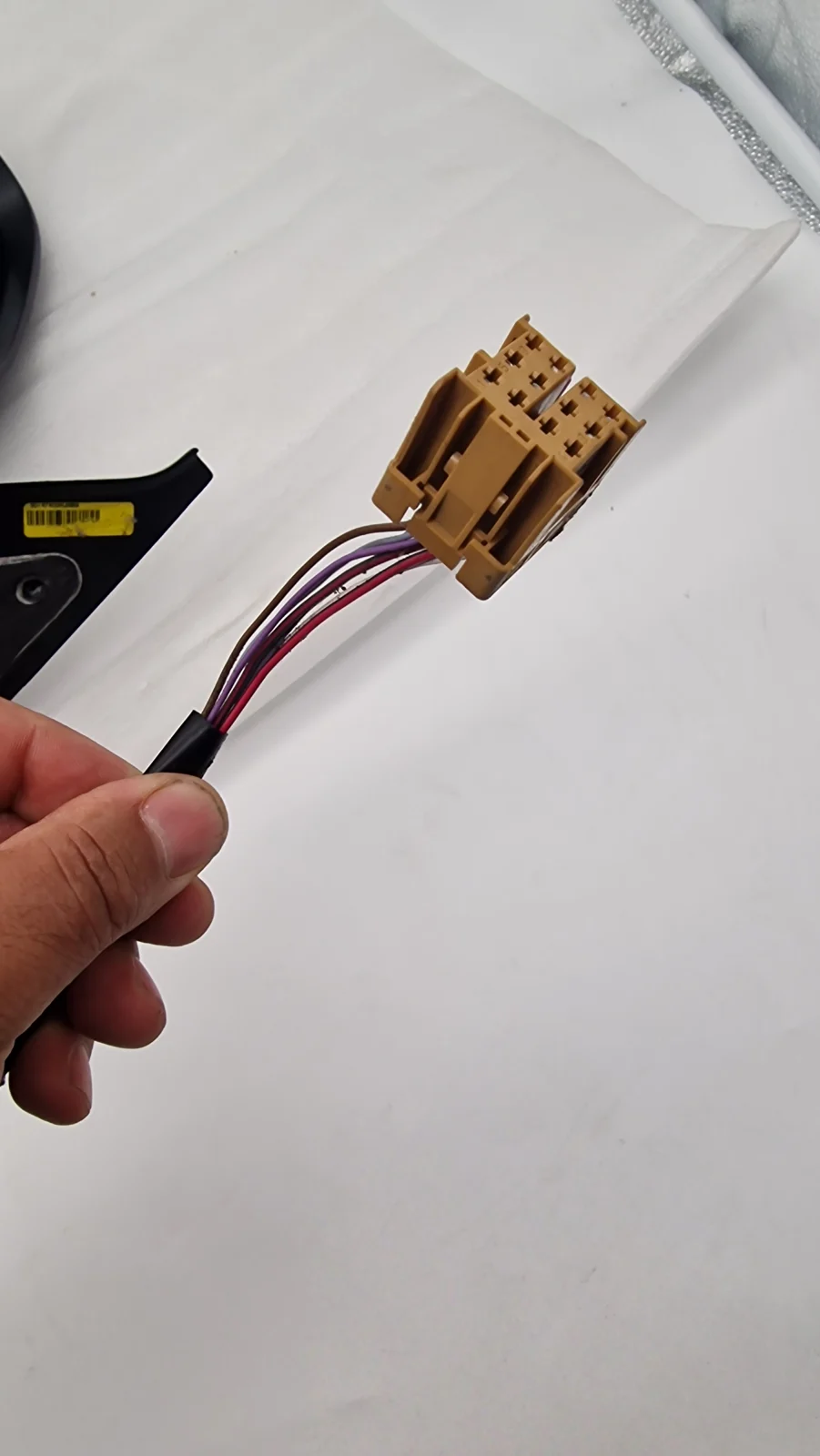 Original VW T5.2 Außenspiegel rechts elektrisch klappbar beheizbar 7-Pin gebraucht – Originalaufnahme 6 für VW Transporter T5.2