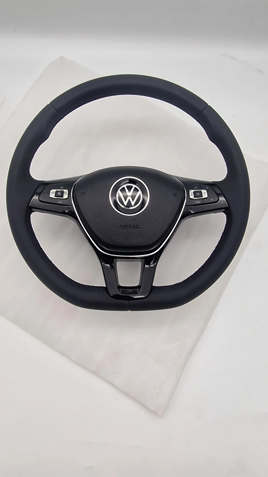 VW MFL Multifunktions-Lederlenkrad Komplettpaket für T5.2 T6 Crafter Tiguan Passat Golf